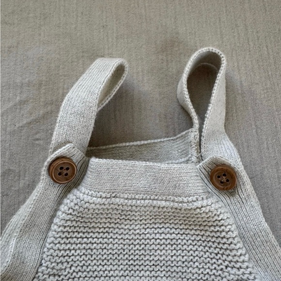 Little Planet by Carters Organic Knit Overalls - Size 3 Months - Picture 3 of 4